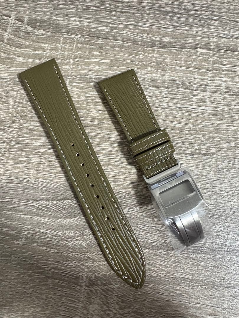 【非売品】Grand Seiko オリーブグリーン レザーストラップ　22mm Grand Seiko特製レザーストラッププレゼント】グランドセイコーフェア