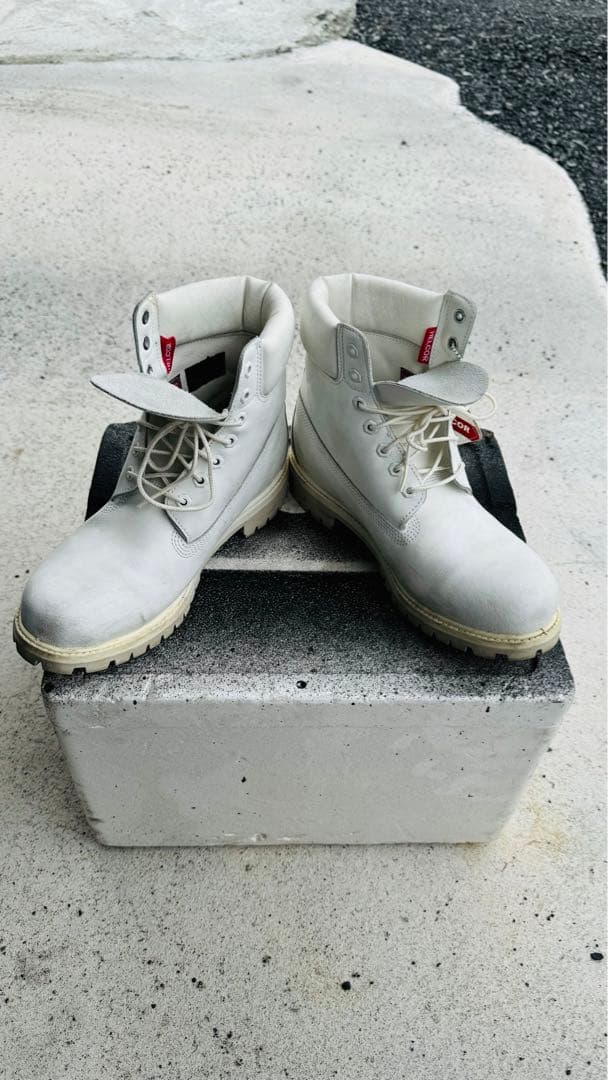 激レア 白ティンバー ティンバーランド Timberland 27.5cm - メルカリ