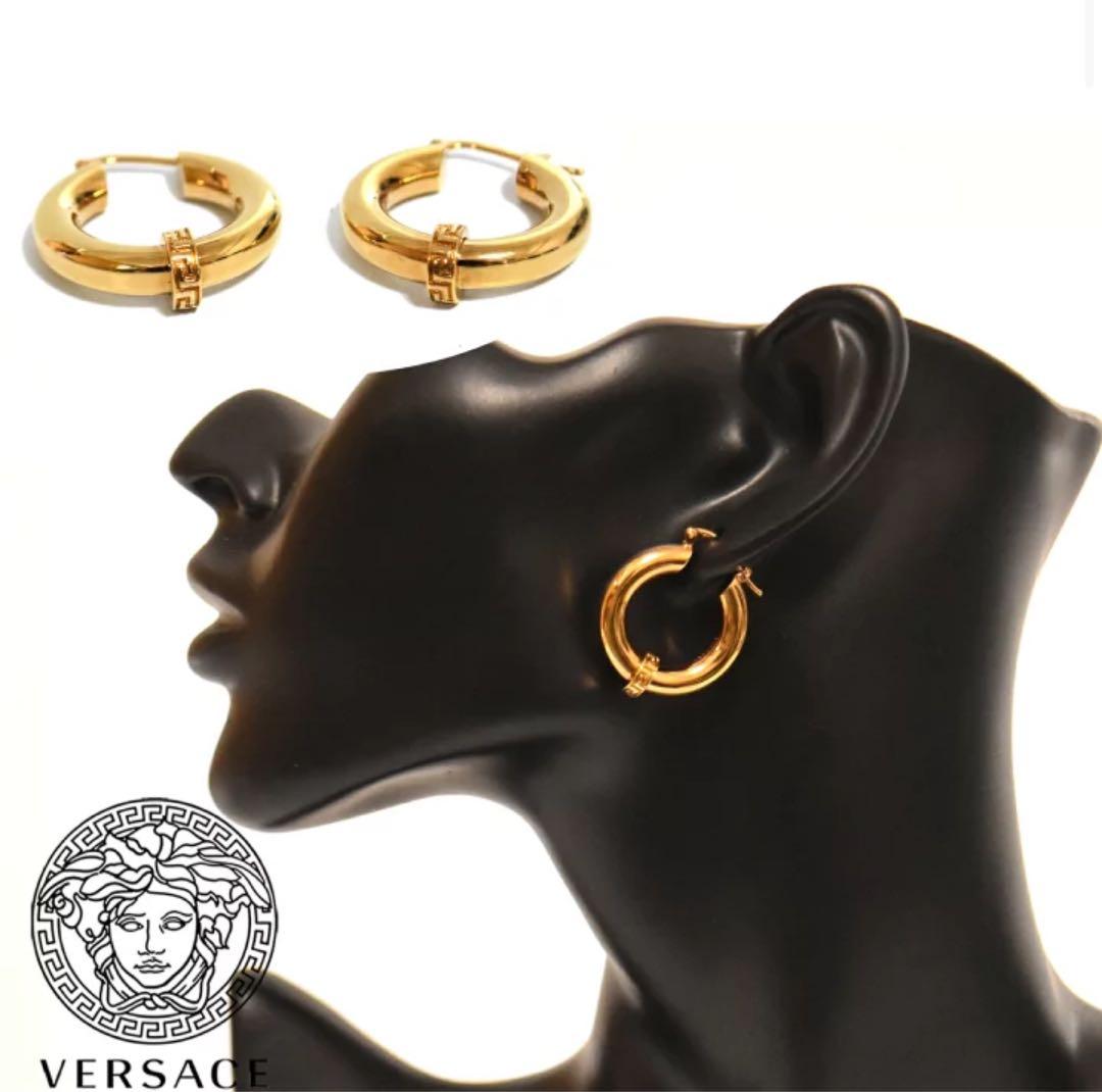 VERSACE リングピアス DG28445 シルバー メドゥーサ '95 イヤリング シルバー | VERSACE JP