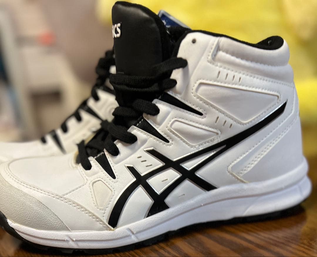 asics プロテクション OP05 25.0cm ホワイト/ブラック