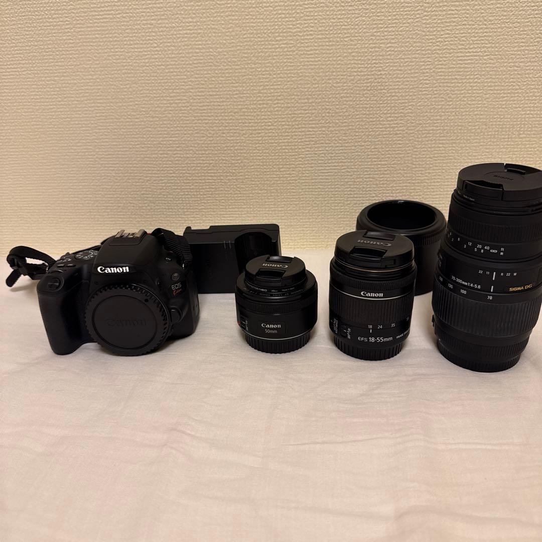 EOS Kiss x9 + レンズ3本セット レンタル] CANON EOS Kiss X9 ダブルズームキット 一眼レフ - Rentio