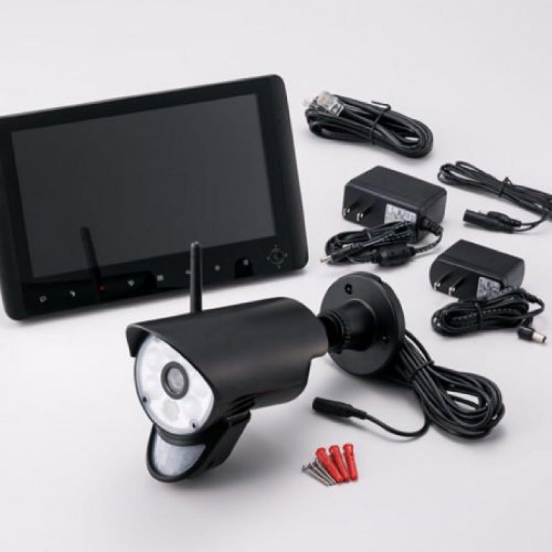 新品未使用 防犯カメラ・モニタ らくらくeyecan light NS-9110 - メルカリ