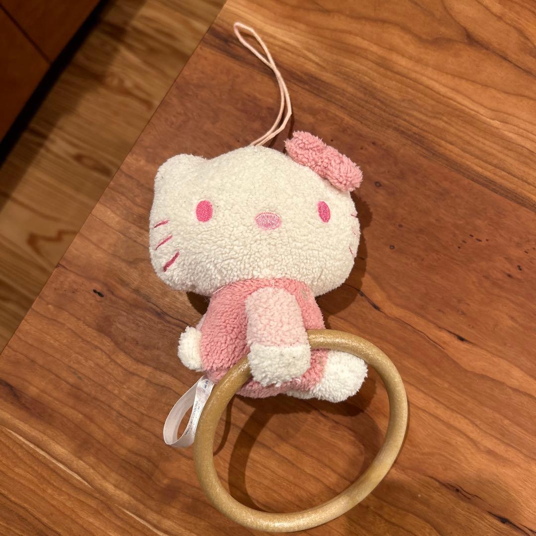 希少】サンリオ ハローキティ タオルハンガー タオルかけ 平成レトロ