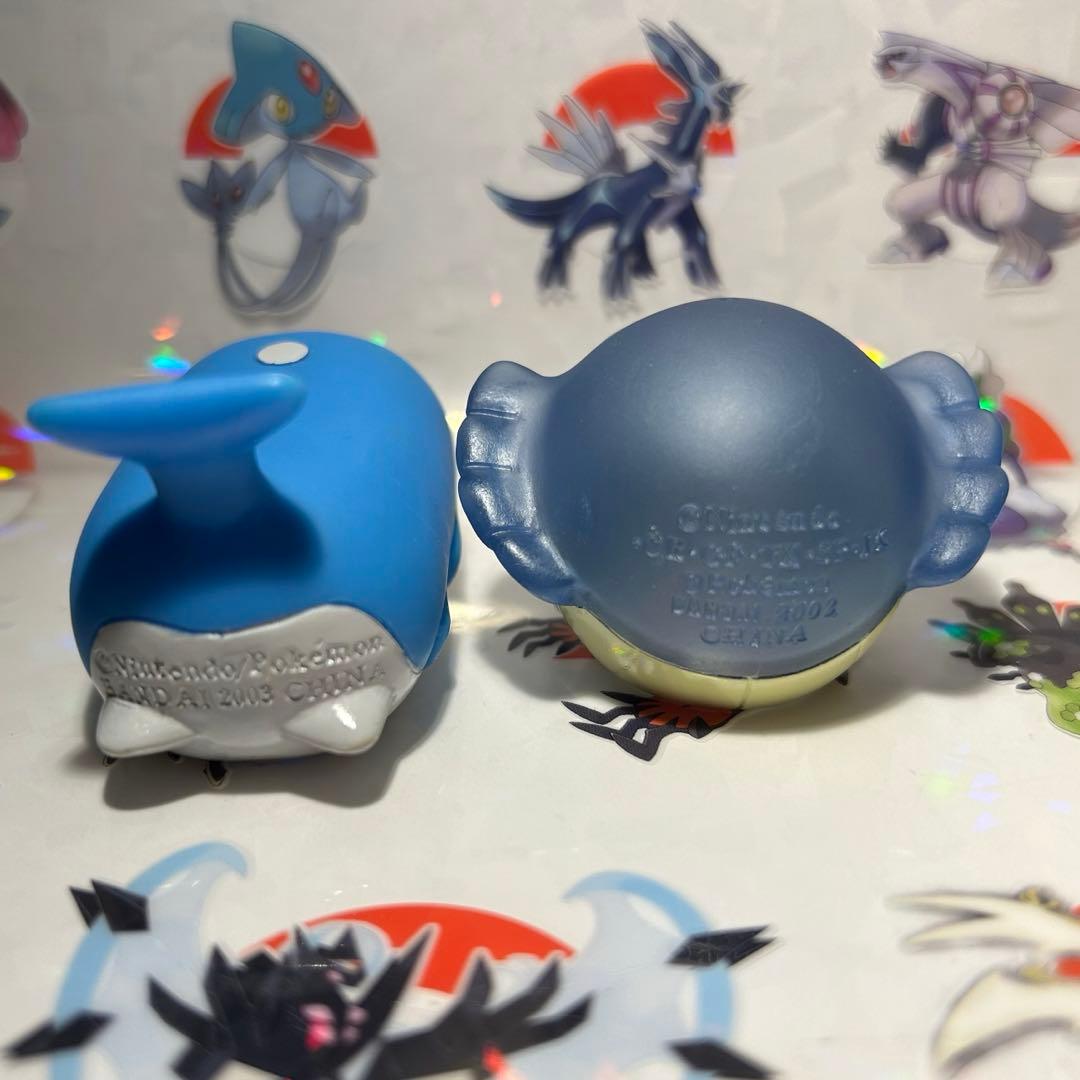 ポケモンキッズ（ホエルコ（クリアver）ホエルオー）指人形No.289