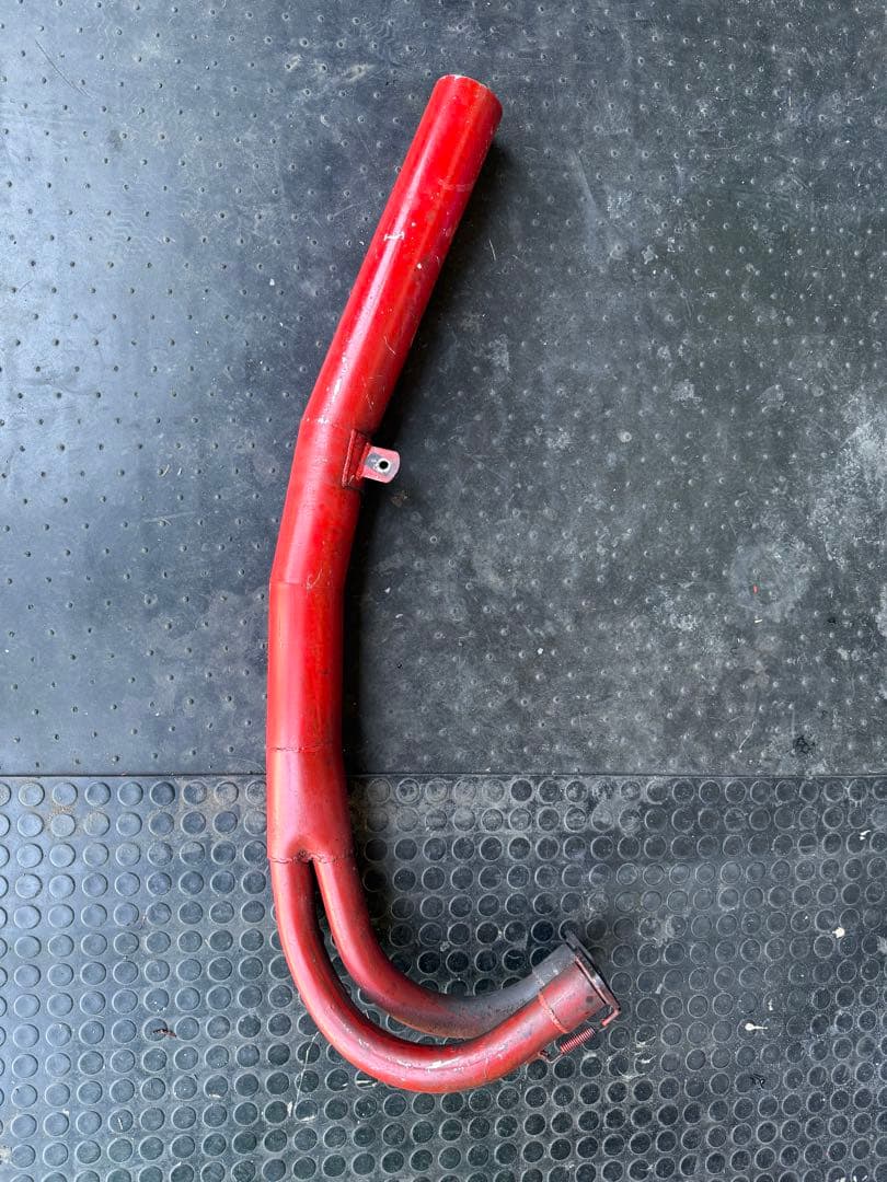 RZ250 ショート管　クロス　赤 Webike | K2TEC ケイツーテック 右2本クロスチャンバー TYPE-1 RZ250