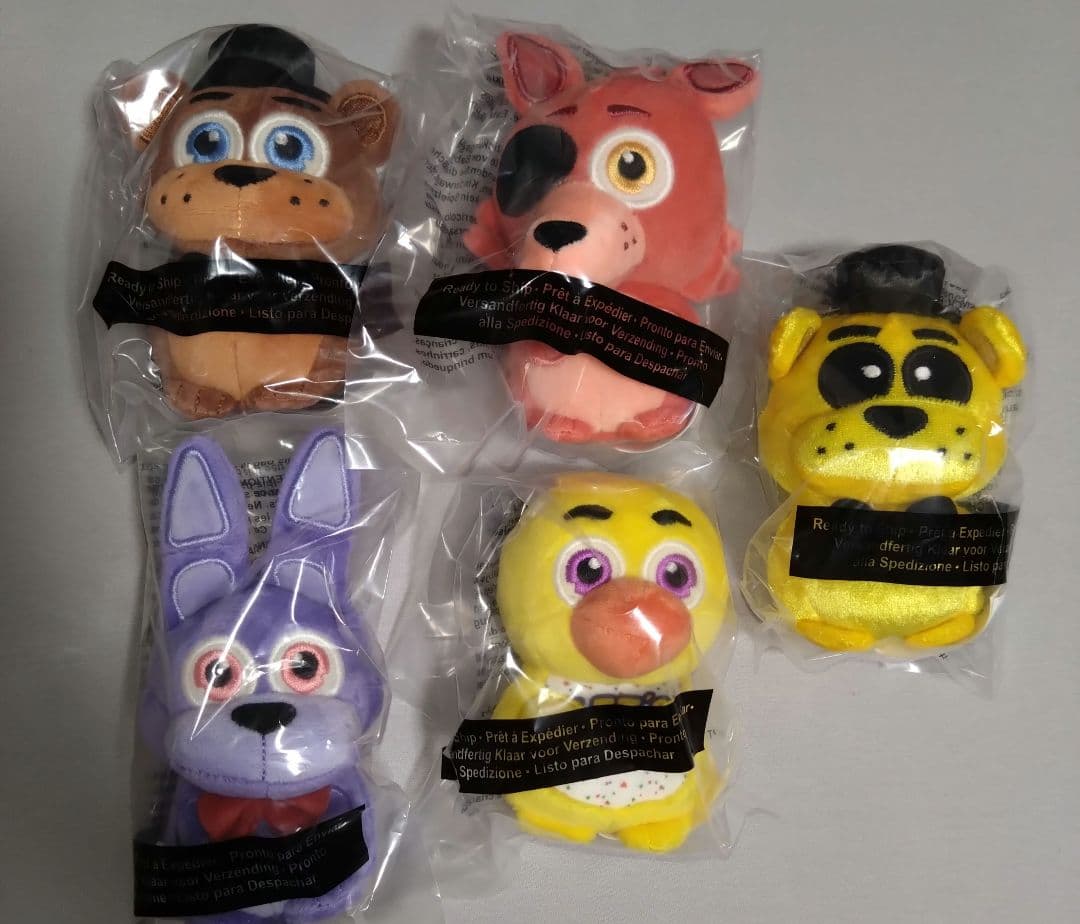 映画 ファイブナイツアットフレディーズ ミニぬいぐるみ コンプリート