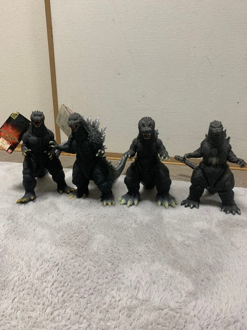 ゴジラ　4体セット　バンダイ 4種アソートセット〕バンダイ ゴジラ真撃大全 新たなる来訪者 1