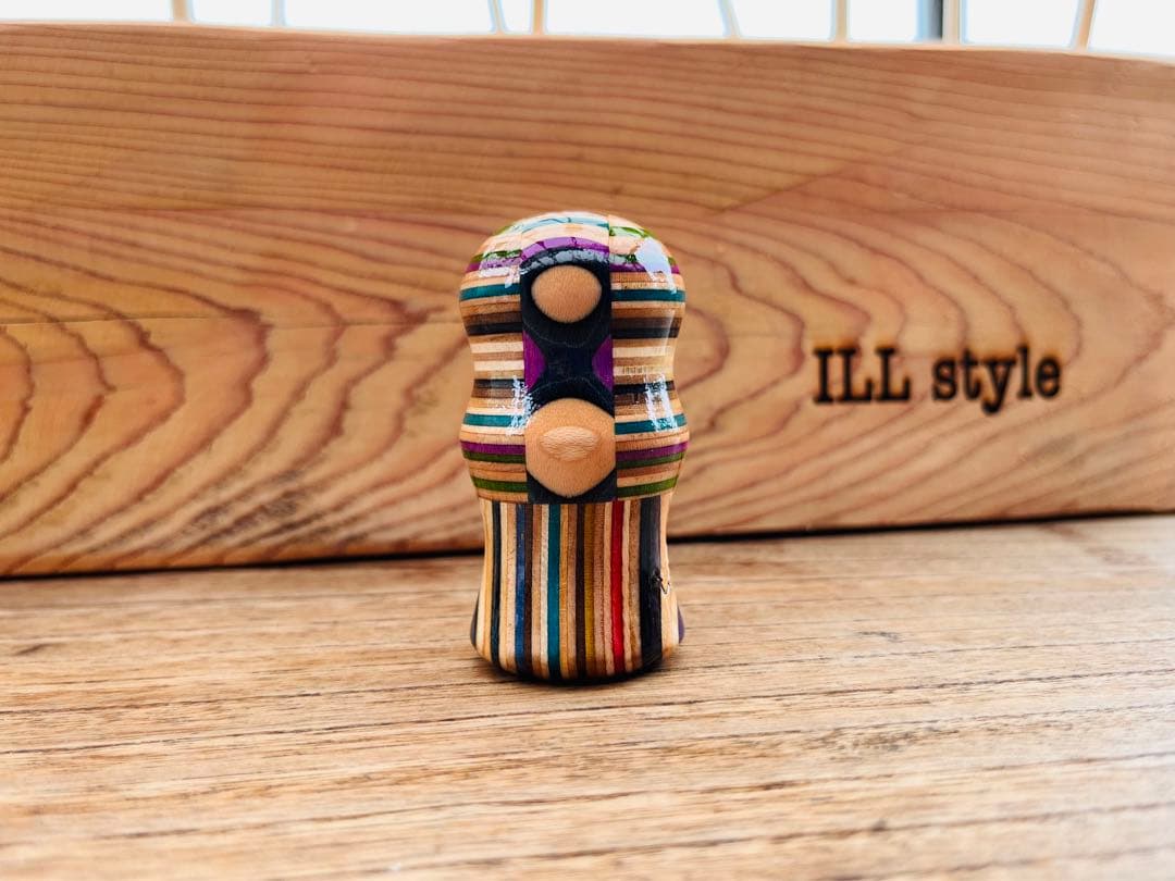 シフトノブウッド スケボーリメイク ハンドメイド - メルカリ