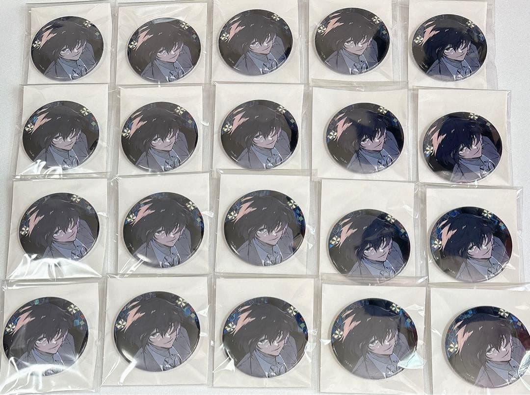 文豪ストレイドッグスホログラム缶バッジ C104 太宰治 20点