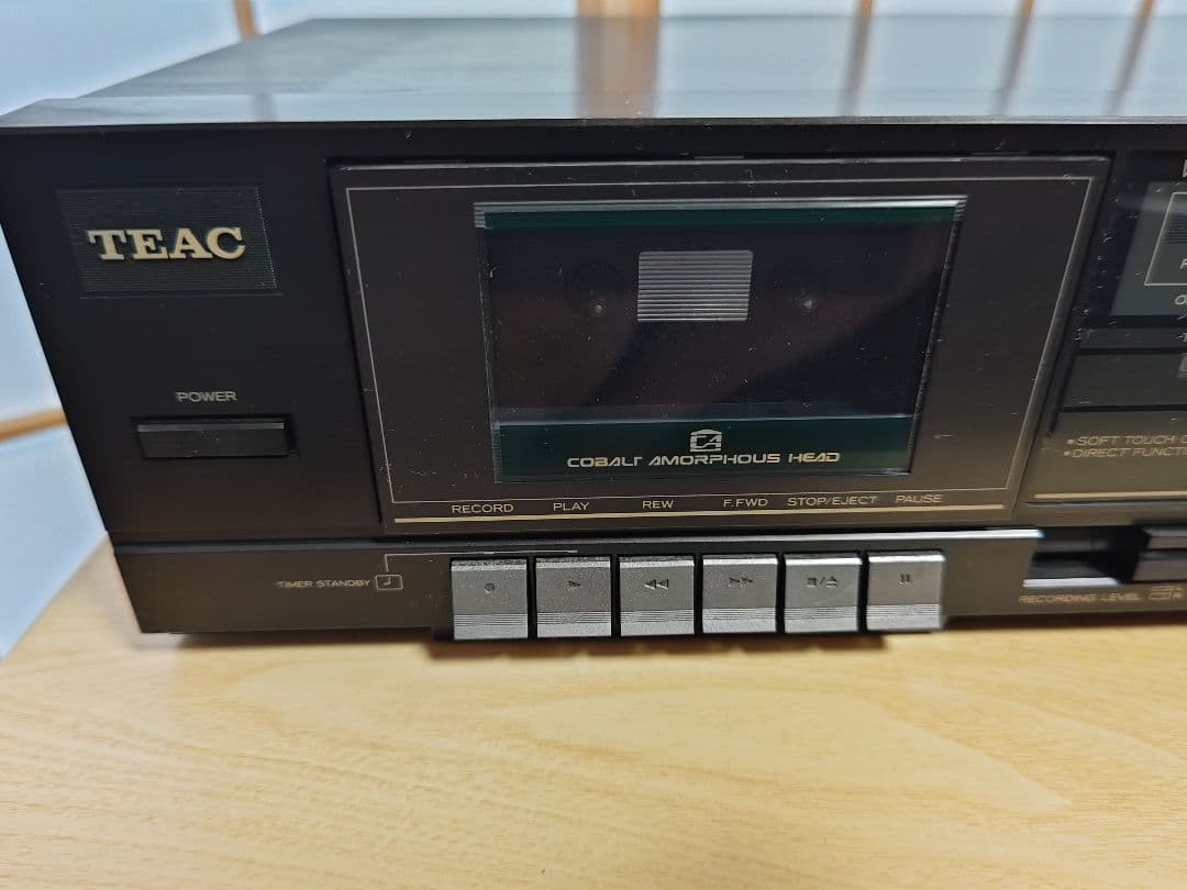 TEAC V-455X ステレオカセットデッキ 稀少 - メルカリ