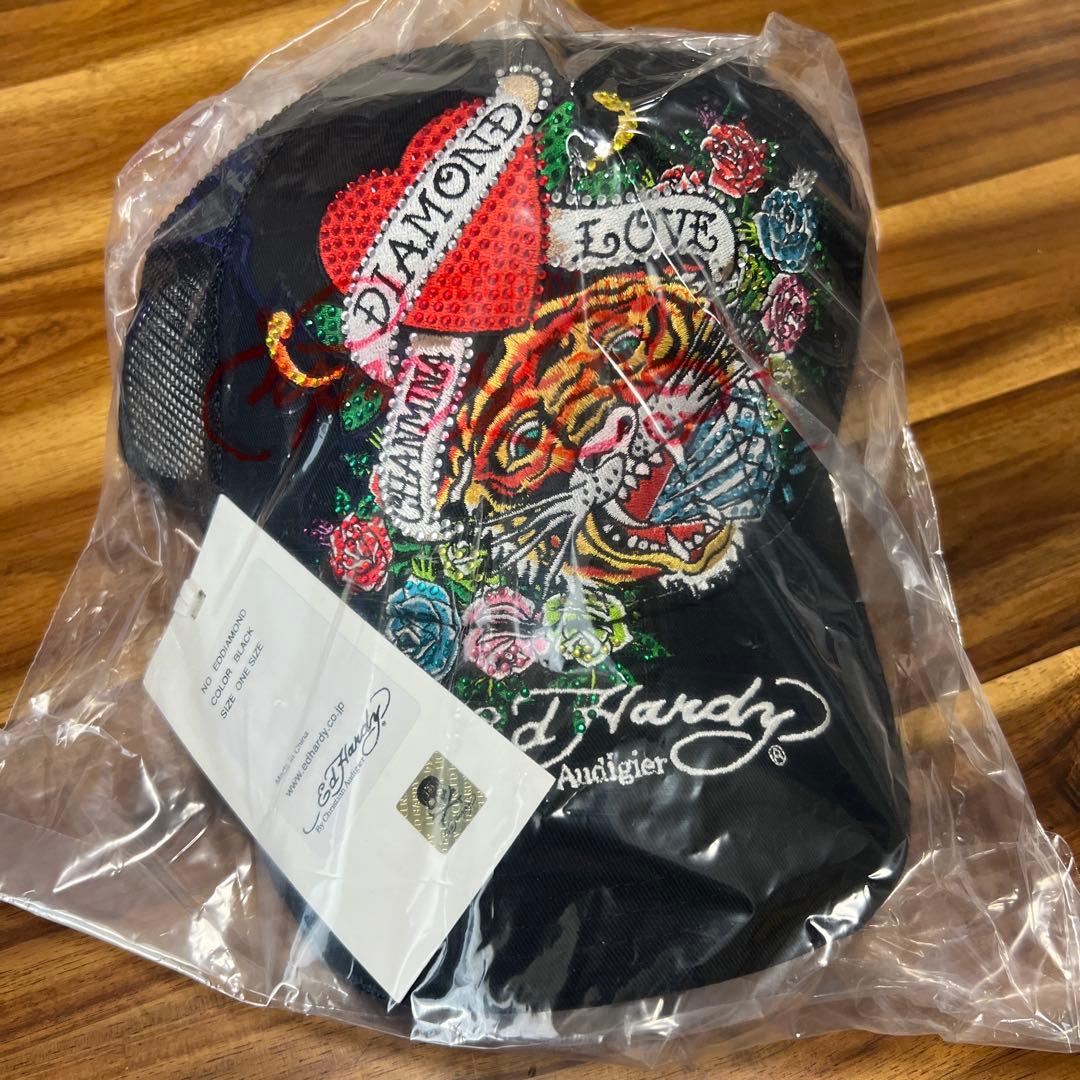 即配送 刺繍 新品未開封 ちゃんみな エドハーディ キャップ - メルカリ