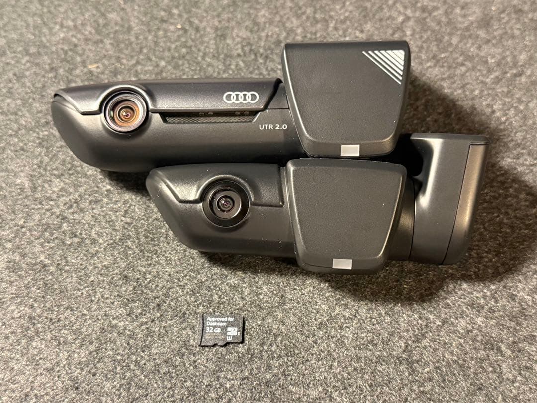 アウディ 純正 ドライブレコーダー UTR 2.0 前後 - メルカリ