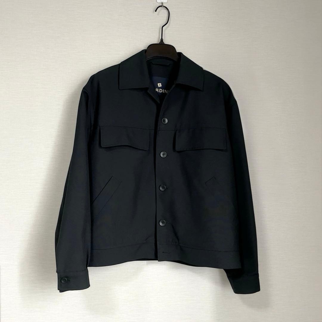定価12万円 LARDINI オーバーサイズ ブルゾン ウールジャケット 44
