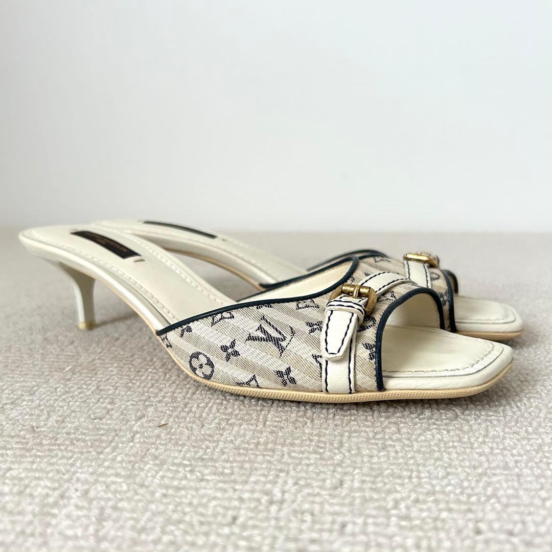 ルイヴィトン ミュール サンダル モノグラム 23.5cm 36.5