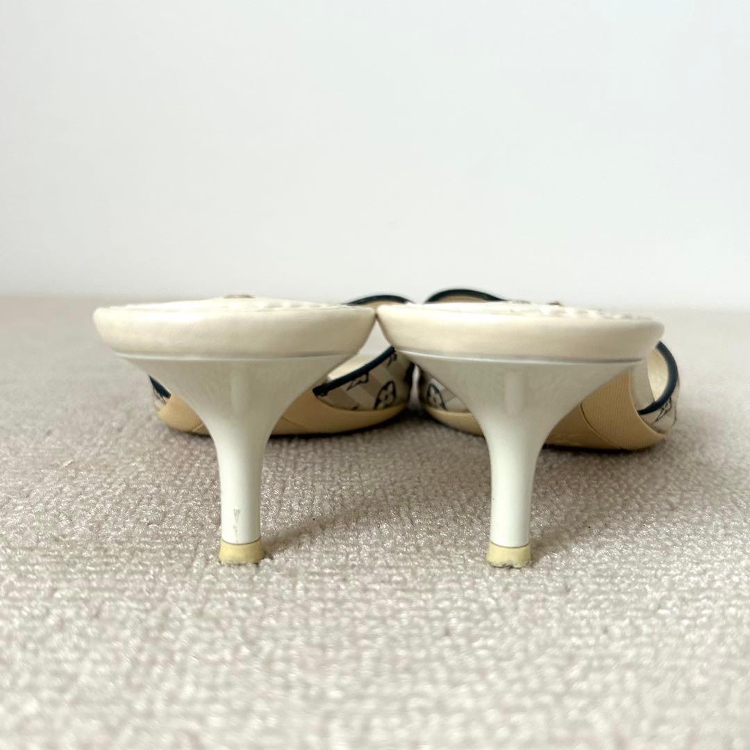 ルイヴィトン ミュール サンダル モノグラム 23.5cm 36.5