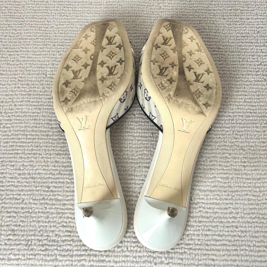 ルイヴィトン ミュール サンダル モノグラム 23.5cm 36.5