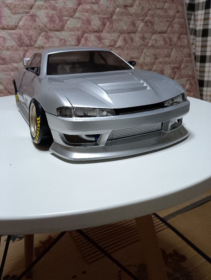 オ*ん様 S14シルビア（後期)ボディー　前後ブリスターフェンダー仕様 1/10 楽天市場】S14 シルビア 前期 後期 +25mm リアフェンダー 左右セット