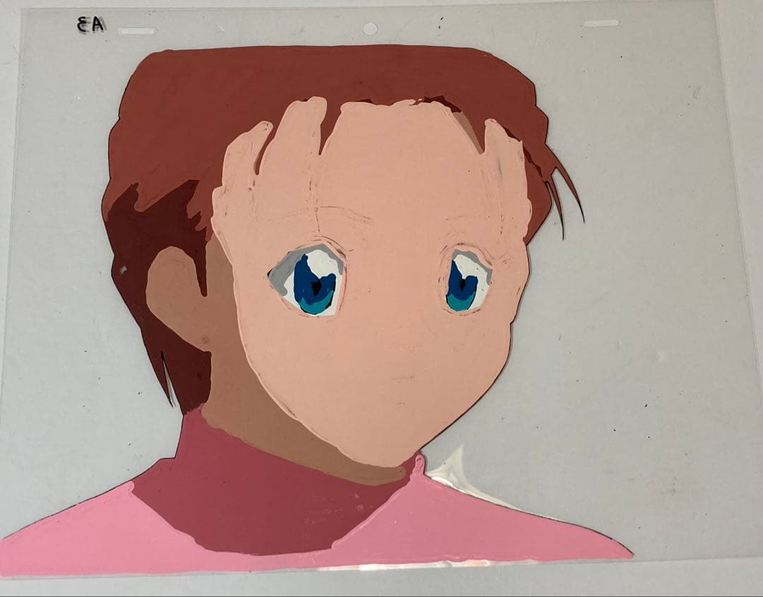 c80 中判ハンターハンターセル画【ミト】動画.背景画付き