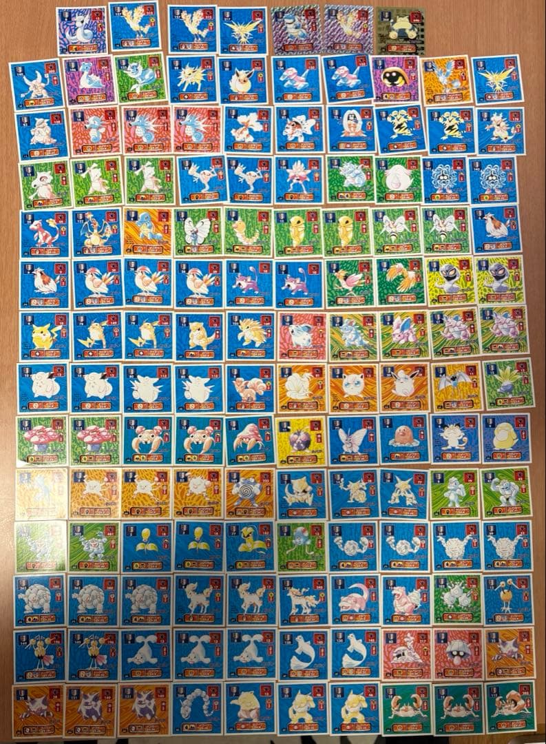 初代ポケモン 最強シール烈伝 希少 まとめ137枚セット - メルカリ