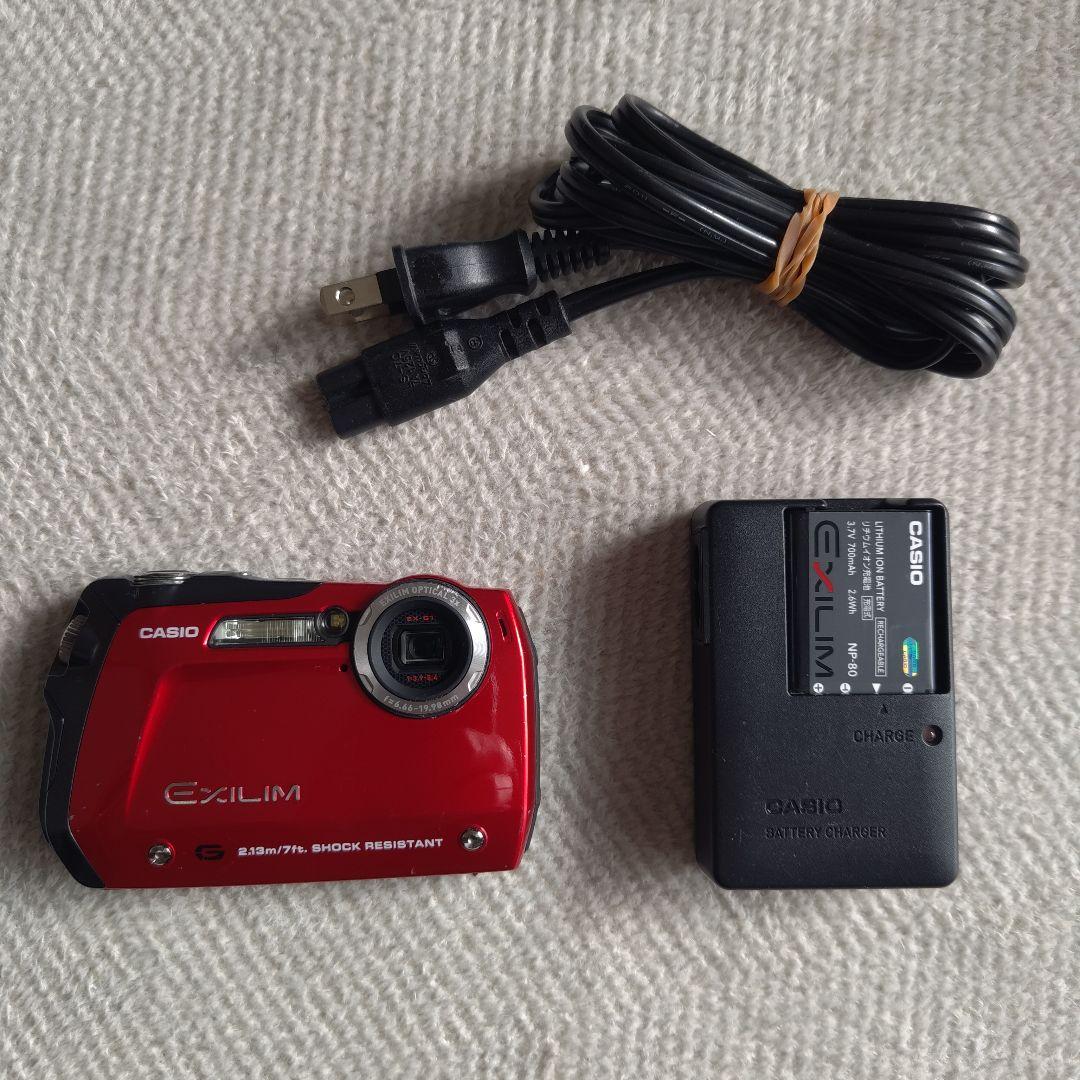 CASIO 防水　耐衝撃 デジタルカメラEXILIM EX-G1　美品 カシオ、防水・耐衝撃の「EXILIM G EX-G1」 - デジカメ Watch Watch