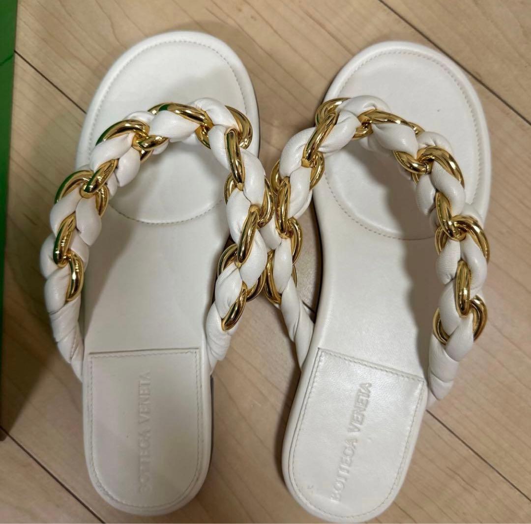 太陽様専用】BOTTEGA VENETAトングサンダル 35 ※箱無し VENETAトング
