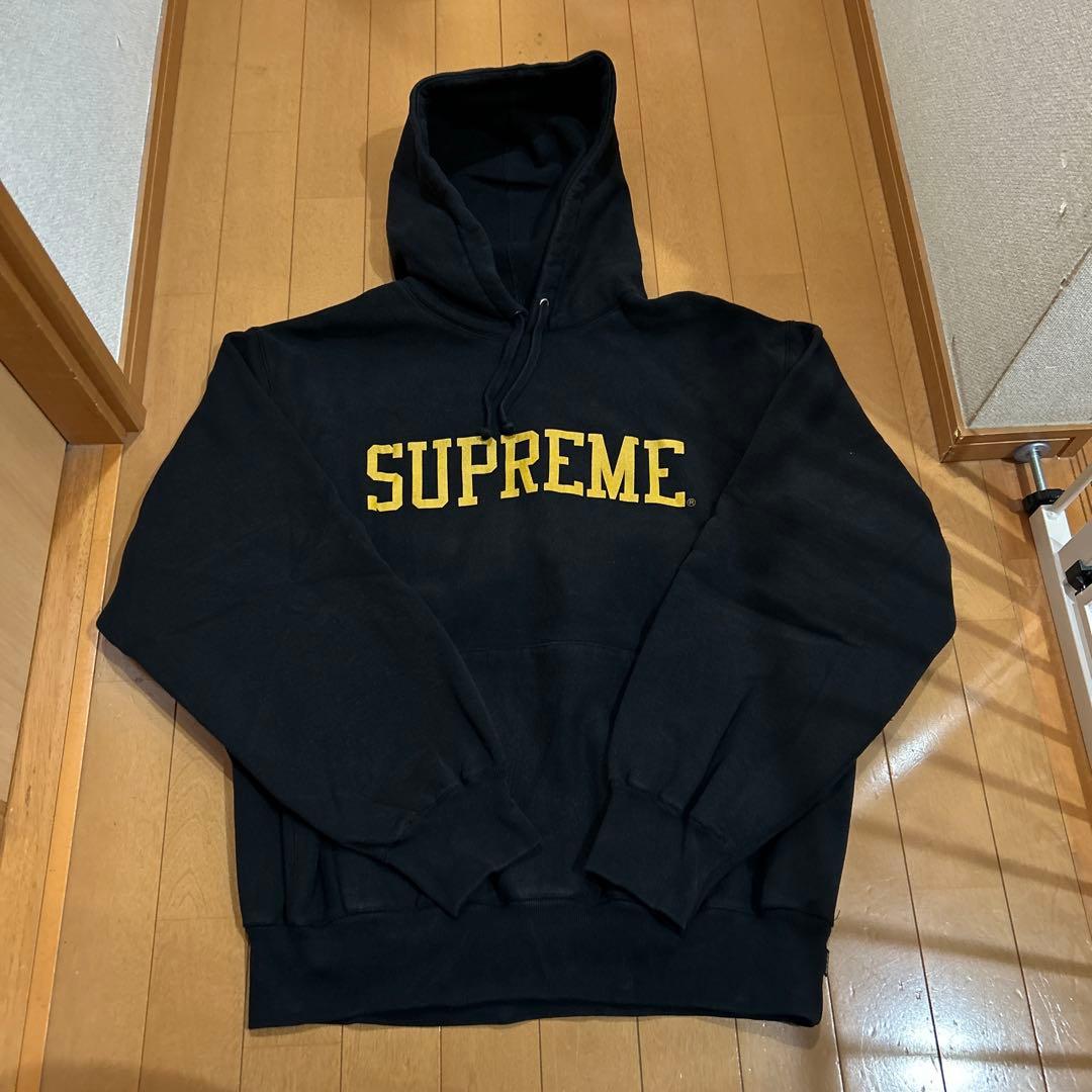 Supreme Varsity Hooded Sweatshirtブラック M Supreme - Supreme Varsity Hooded Sweatshirtの通販 by r9sy's