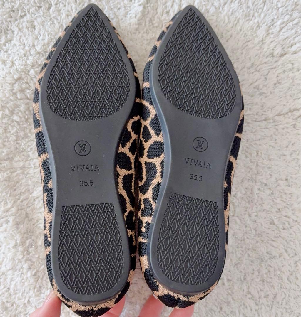 《新品未使用》VIVAIA フラットシューズ Giraffe 22.5