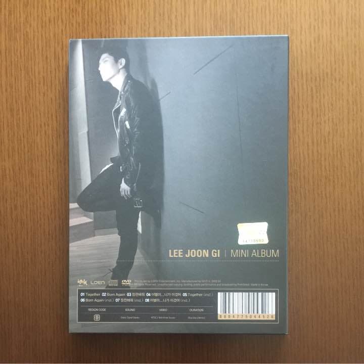 ☆値下げ☆イ・ジュンギ MINI ALBUM （CD +DVD）