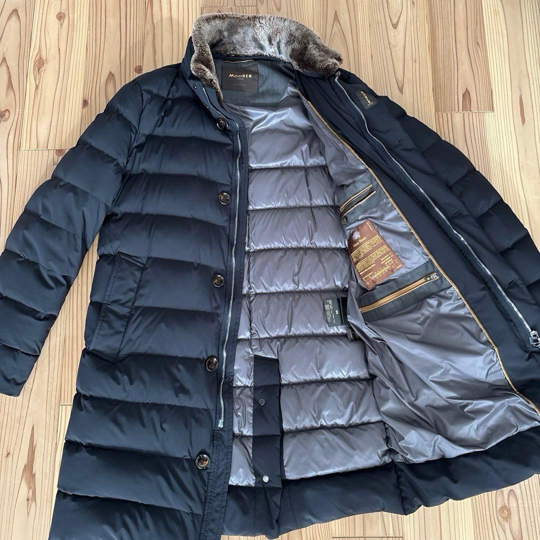 美品 MOORER NETTUNO-KN1 ダウンジャケット サイズ50 - メルカリ