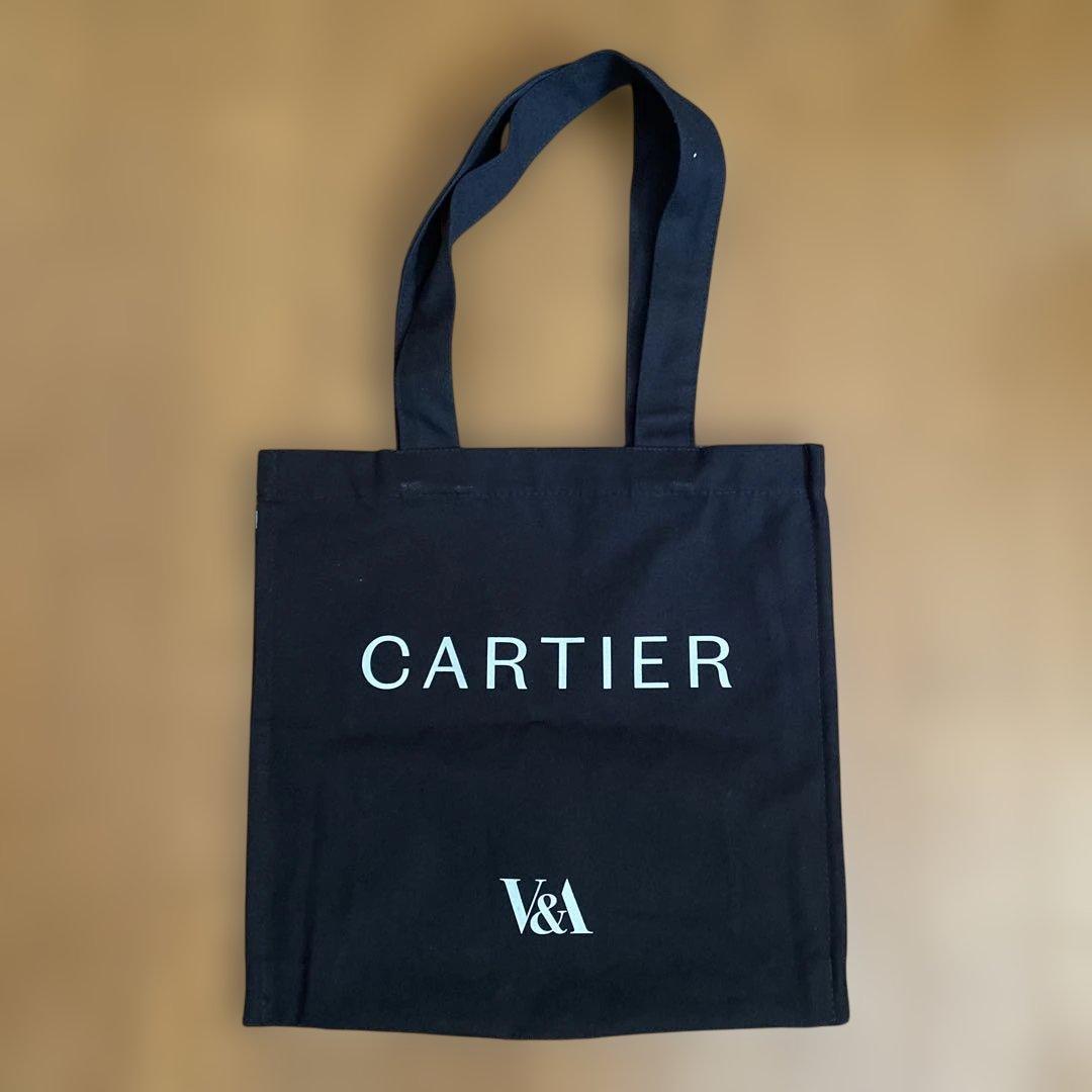 カルティエ展 Cartier V&A 限定 トートバッグ エコバッグ ブローチ