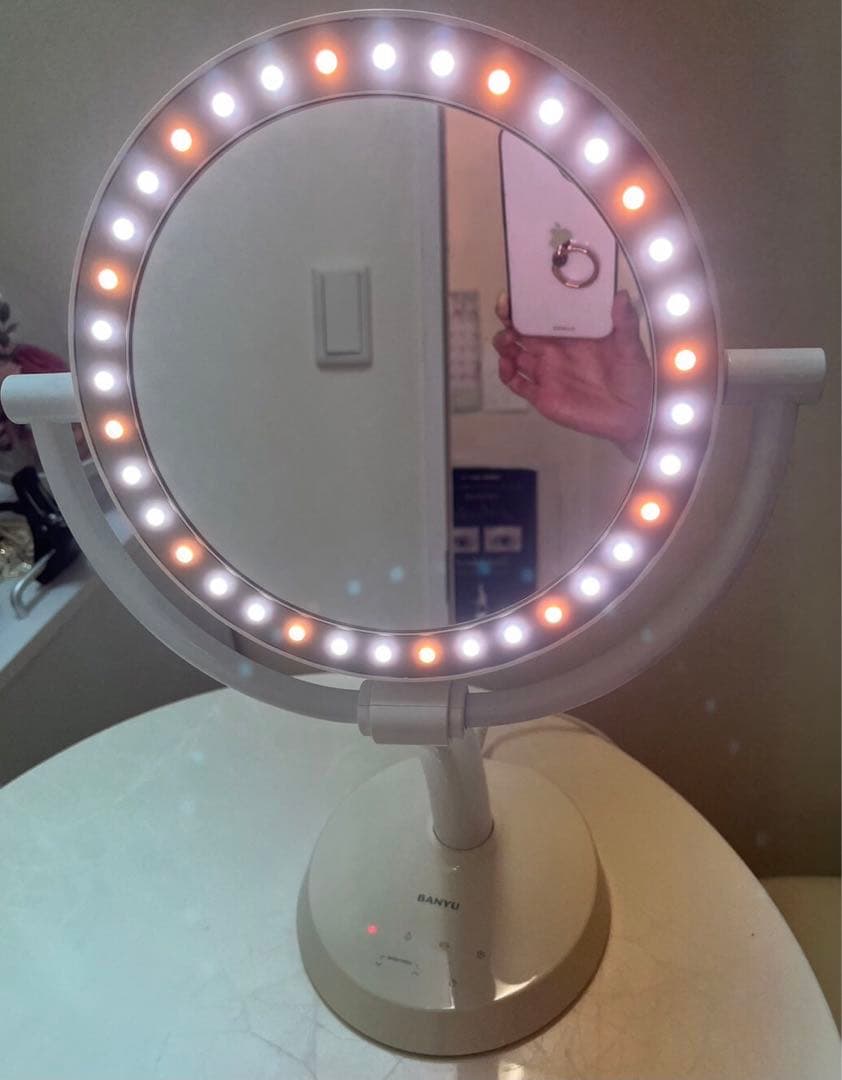 LED ダイヤモンドミラー メイクアップ ミラー 楽天市場】【正規品】LED ダイヤモンドミラー メイクアップ ミラー LED