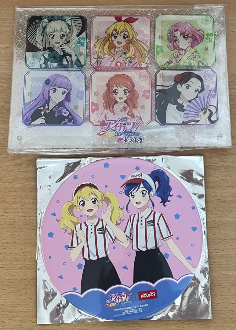 ゆ*う様 アイカツ 星宮いちご 音城セイラ アクスタ 缶バッジ ポスト