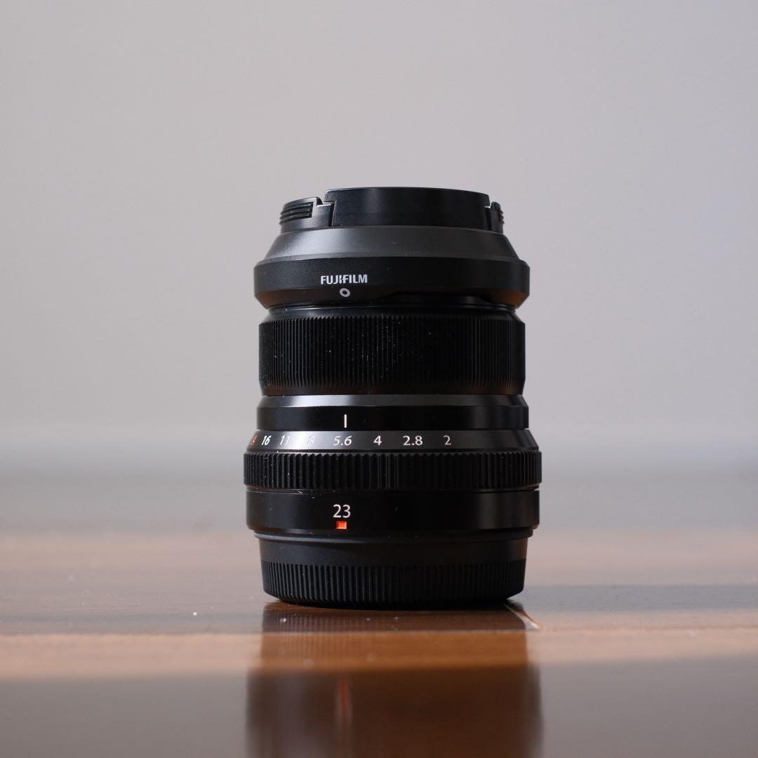 Q*n様 FUJIFILM 23mm F2 R WRレンズ 単焦点 富士フイルム カメラレンズ XF23mmF2 R WR FUJINON（フジノン） ブラック [FUJIFILM