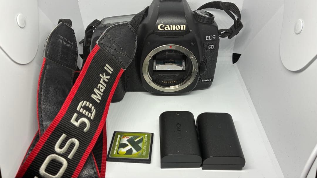 【ジャンク】 Canon EOS 5D Mark II バッテリーセット BG-E6 互換品 バッテリーグリップ LP-E6 / LP-E6N LP-E6NH Canon