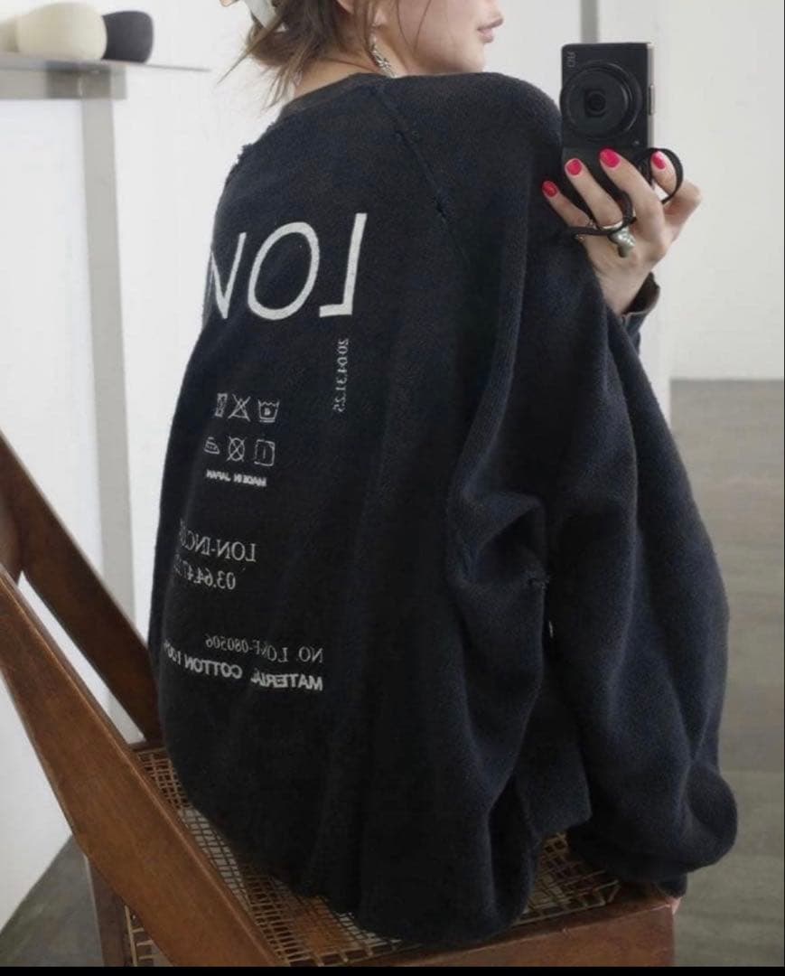 LON ☆スエット☆Two Side Sweatshirt#04 - メルカリ