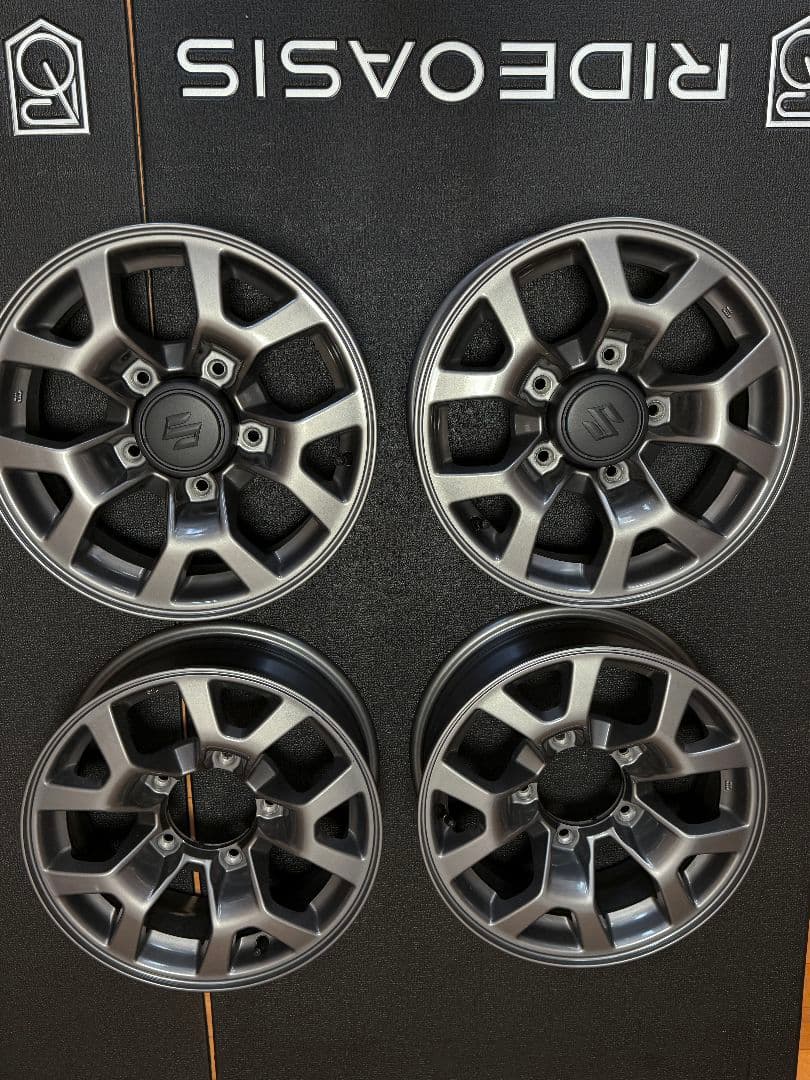 ジムニーシエラ 15インチ ホイール 4本セット 納車前外し ジムニー スズキ シエラ 15インチ 純正アルミホイール 4本 新車外し