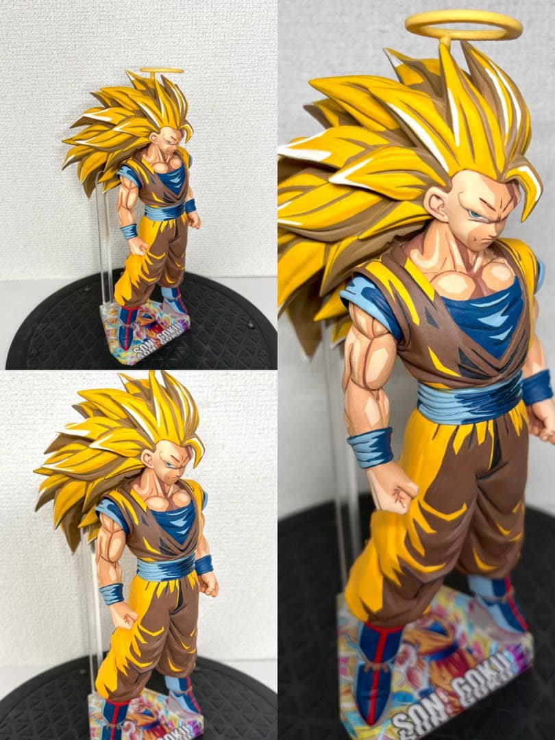 あ*め様 ドラゴンボール 孫悟空 超サイヤ人3 二次元彩色 リペイント
