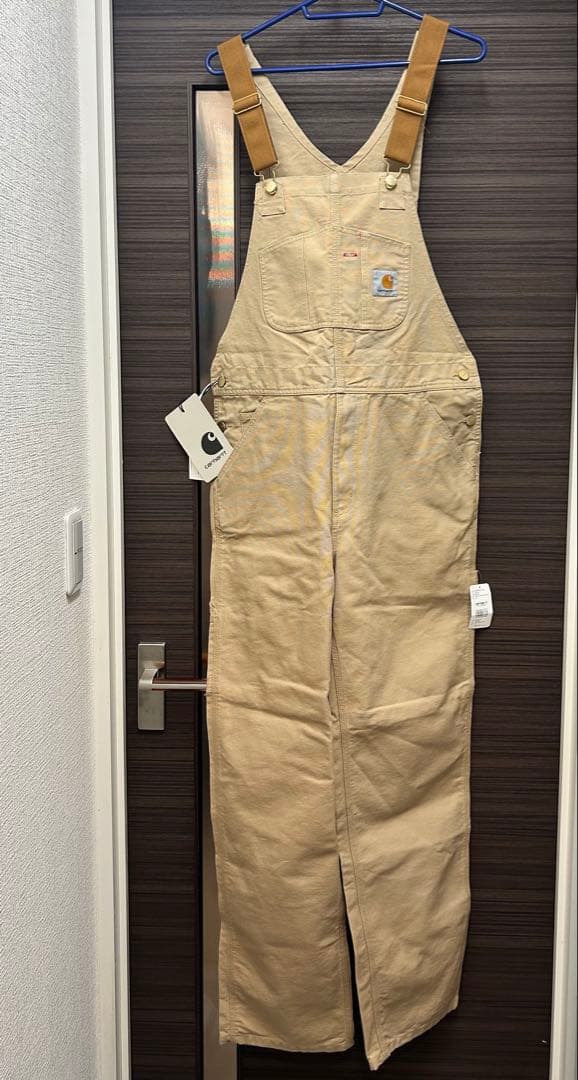 タグ付き未使用‼︎Carharttオーバーオール 1026462-21Fサイズ32 - メルカリ