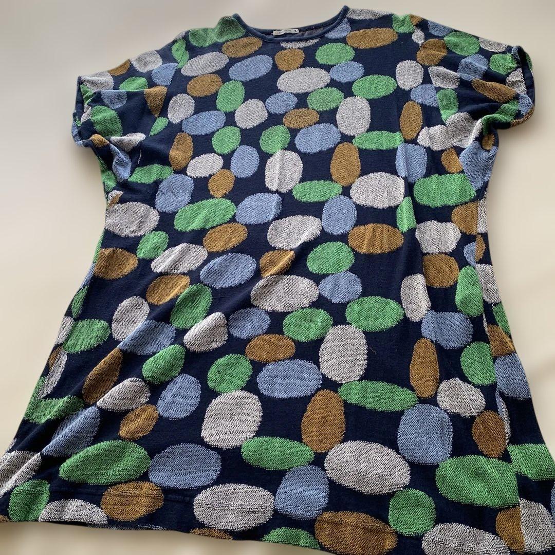 mina perhonen ミナペルホネン ワンピース36サイズ チュニックの通販は