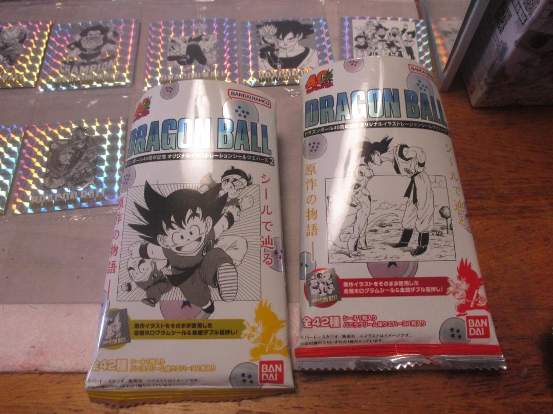 送込未開封】ドラゴンボール 40周年記念 ウエハースシール2 フルコンプ