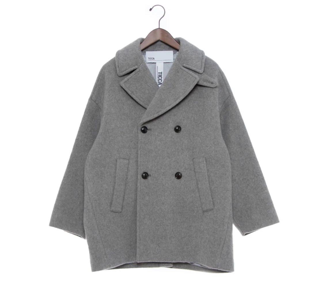 新品未使用、24AW）TICCA（ティッカ）ピーコート Pコート - メルカリ