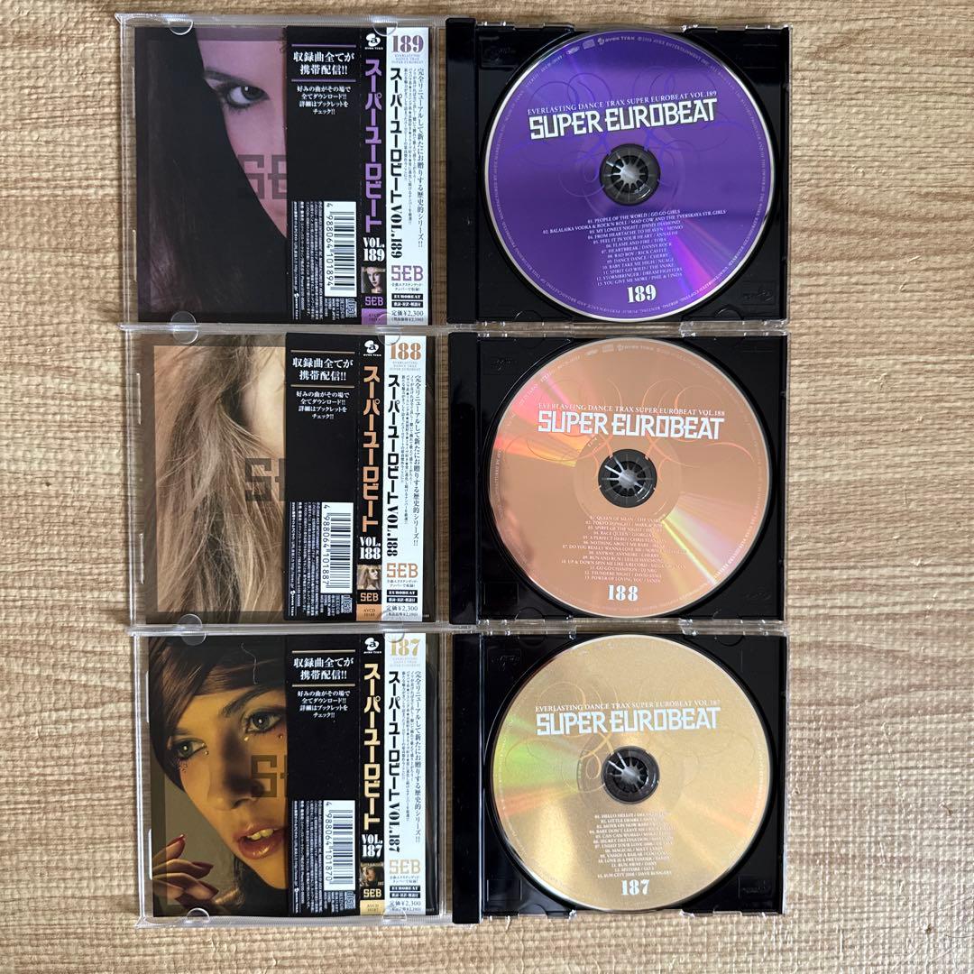 帯付き】スーパーユーロビート VOL.181〜190セット - メルカリ