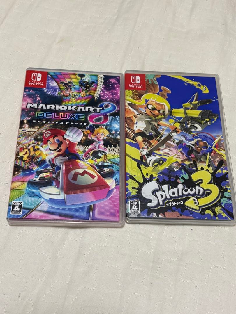マリオカート8 デラックス スプラトゥーン3 ソフト2本セット - メルカリ