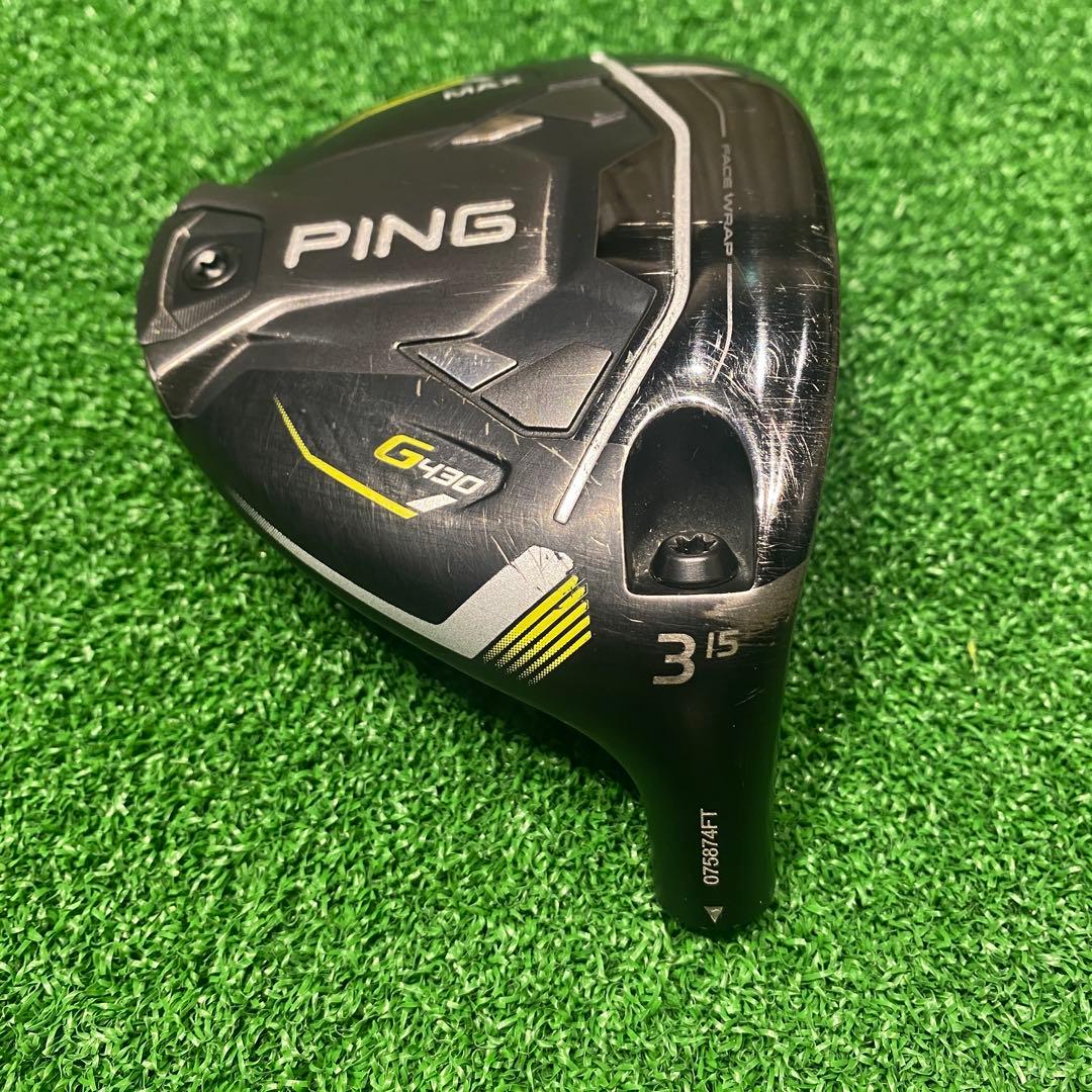 PING G430 Max フェアウェイウッド 3W 15度 ヘッド