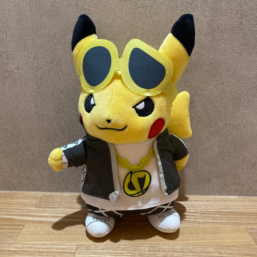 廃盤/2018年/激レア/一点もの】ボスごっこピカチュウ スカル団 グズマ