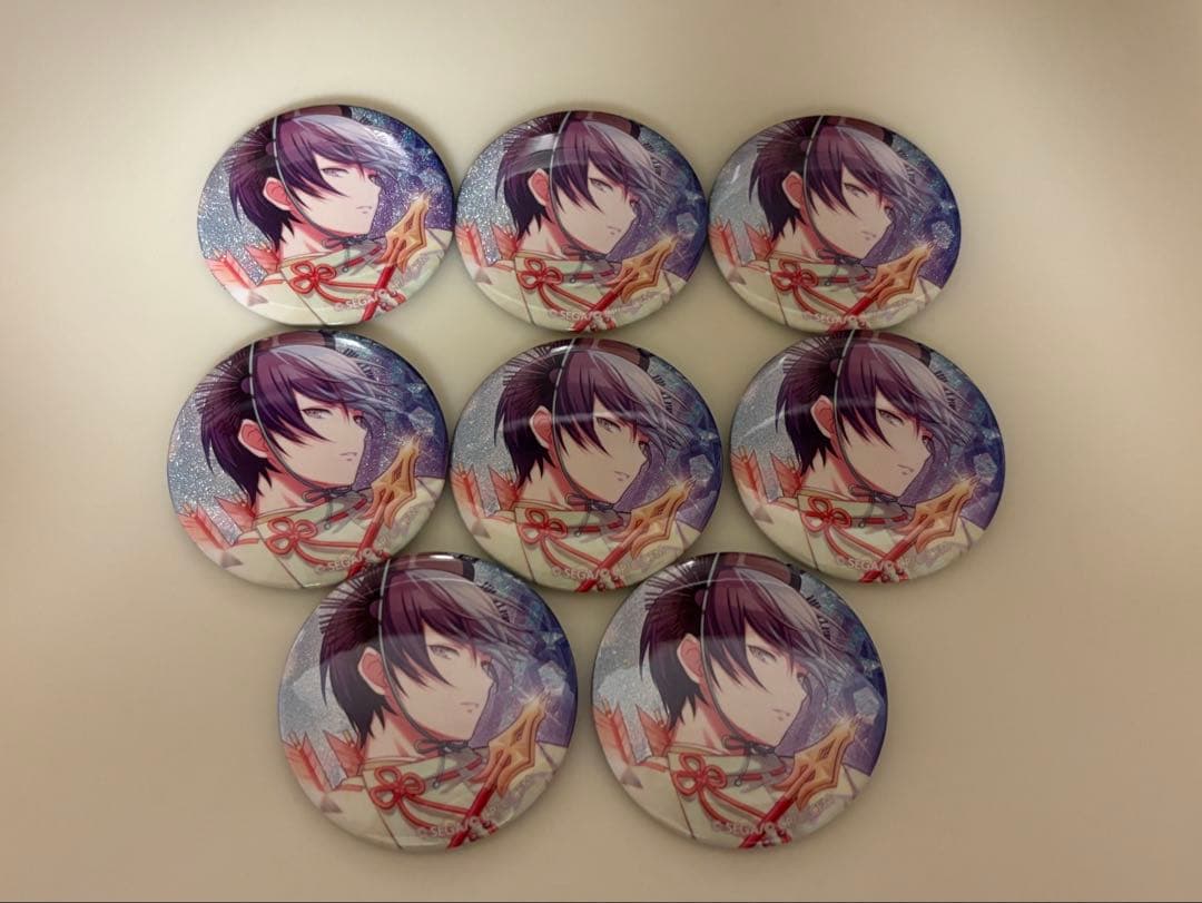 プロセカ グリッター 缶バッジ 6C 青柳冬弥 8個 - メルカリ