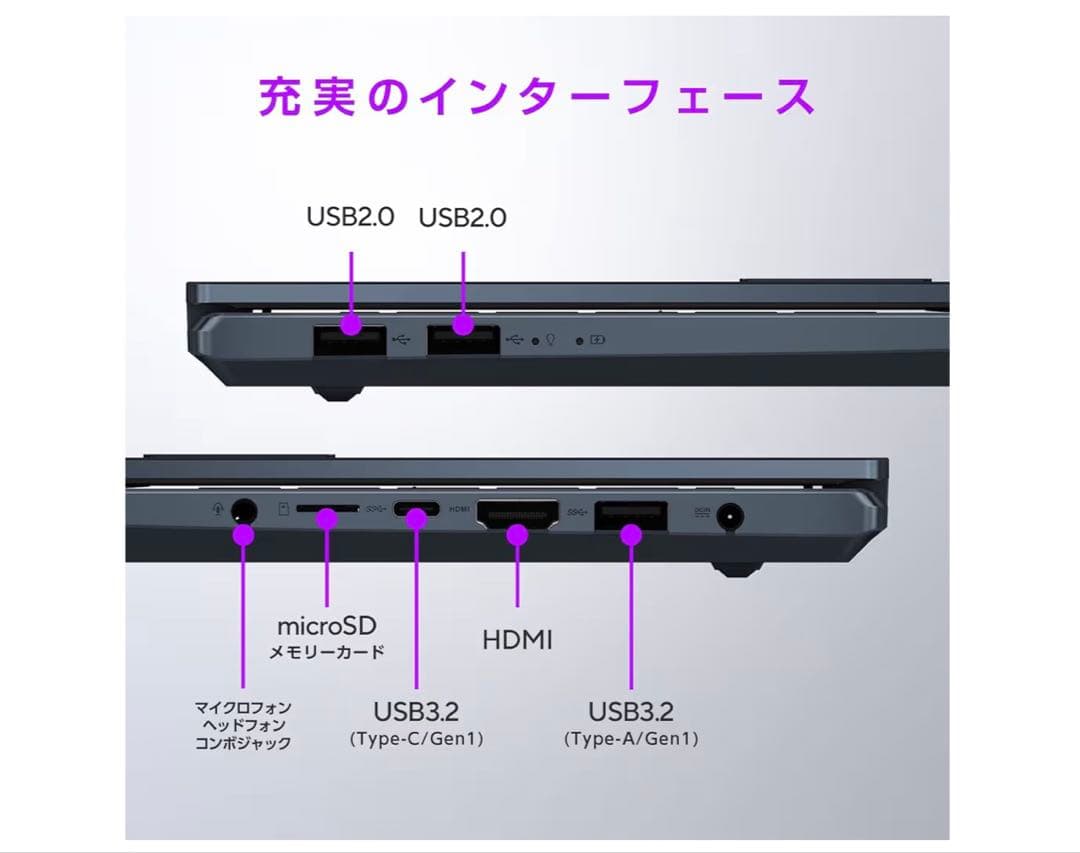 ASUS Vivobook 14インチ 2.8K Ryzen7
