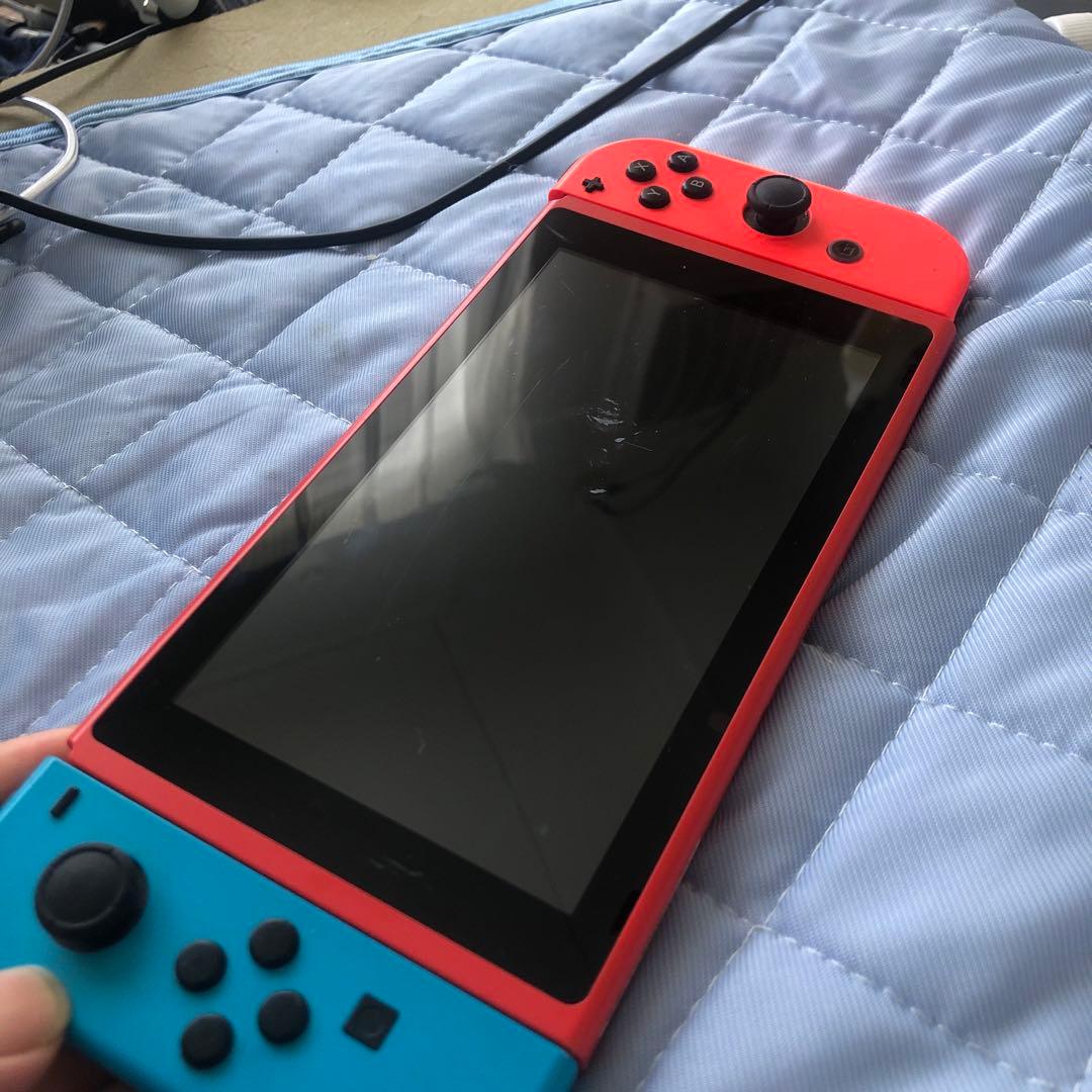 Nintendo Switch 本体のみ　マリオレッド Amazon.co.jp: Nintendo Switch マリオレッド×ブルー セット : ゲーム