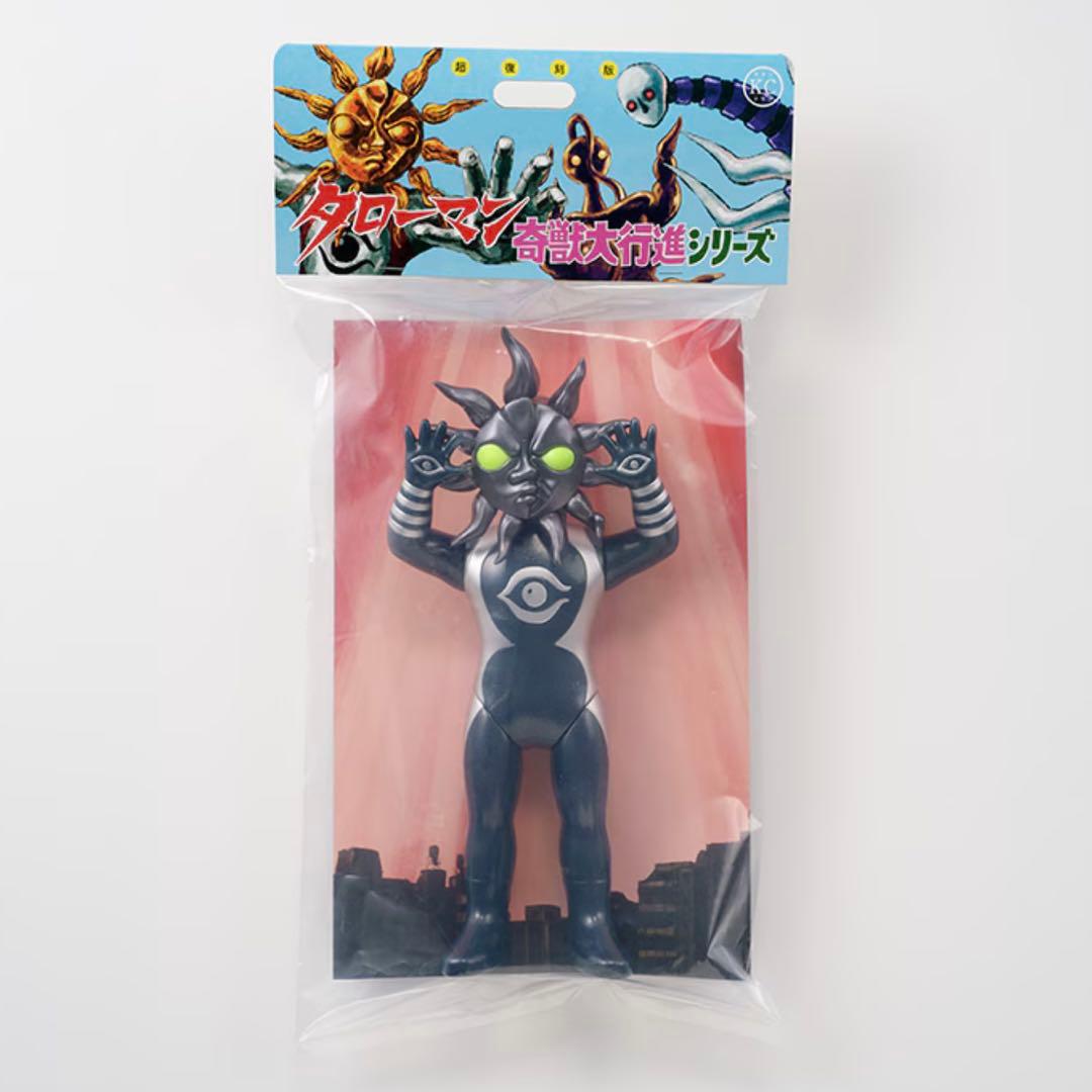 超復刻版ブラックタローマンソフビ人形ソフトビニール太陽の塔岡本太郎ニューエラ近鉄 超復刻版ブラックタローマンソフビ人形ソフトビニール太陽の塔岡本太郎