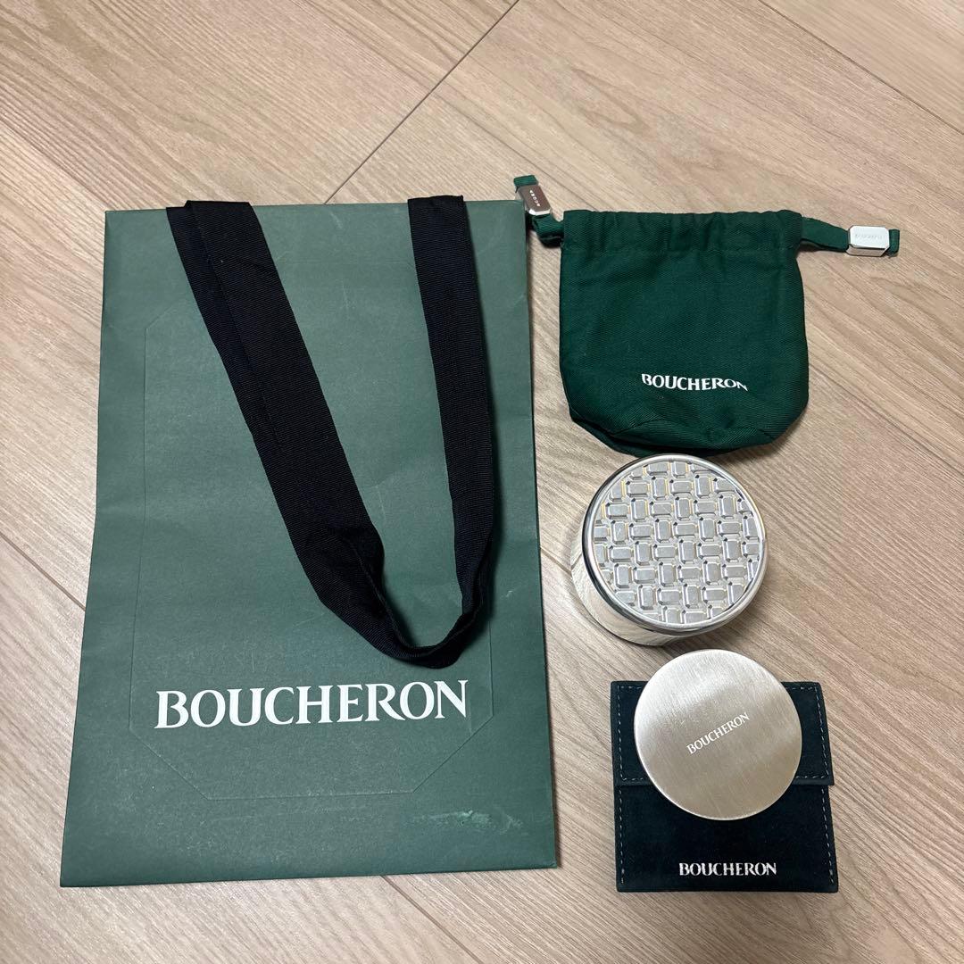 BOUCHERON リングケース チャーム付き巾着 ショッパー ミラー - メルカリ